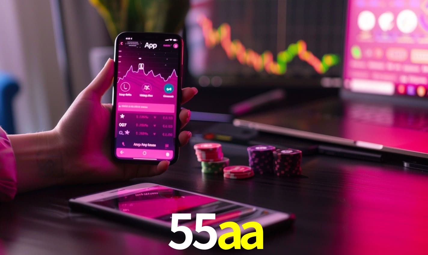 Recursos Exclusivos do App 55aa - Modo Offline, Login Biométrico